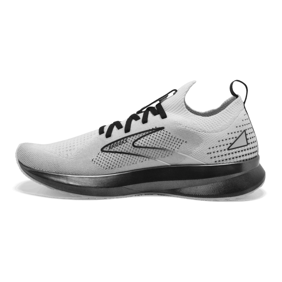 Brooks Levitate Stealthfit 5 Weiß-Grau-Schwarz