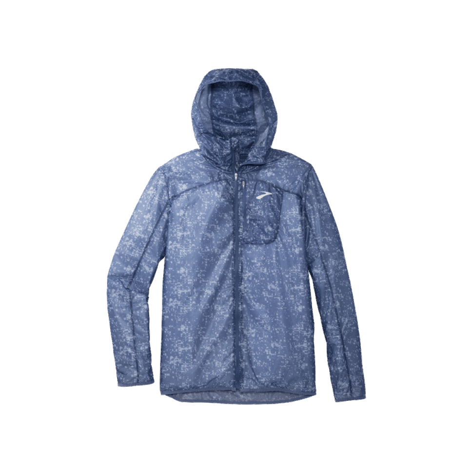 Brooks All Altitude Jacke Mit Dämmerungs-Glitch-Print