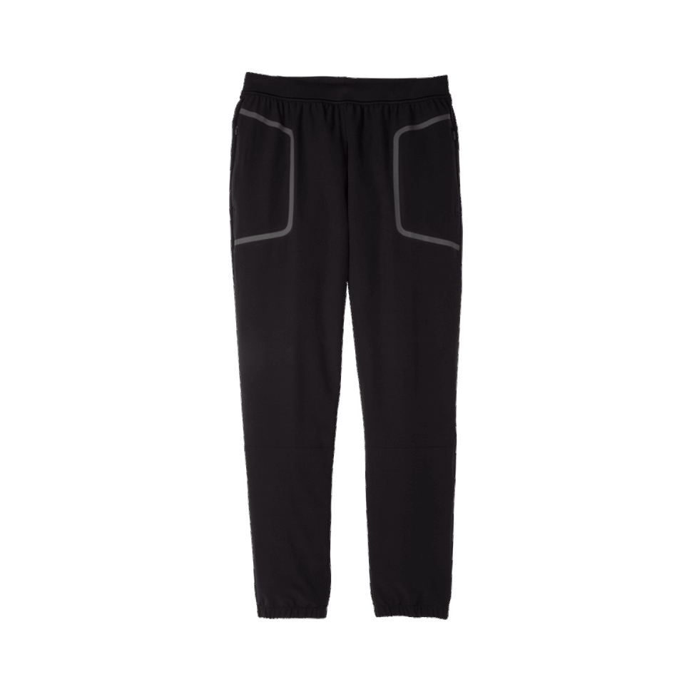 Bäche Laufen In Jogger Schwarz