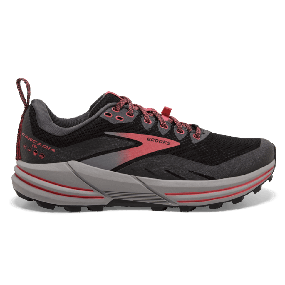 Brooks Cascadia 16 Gtx Schwarz-geschwärzte Perlkoralle