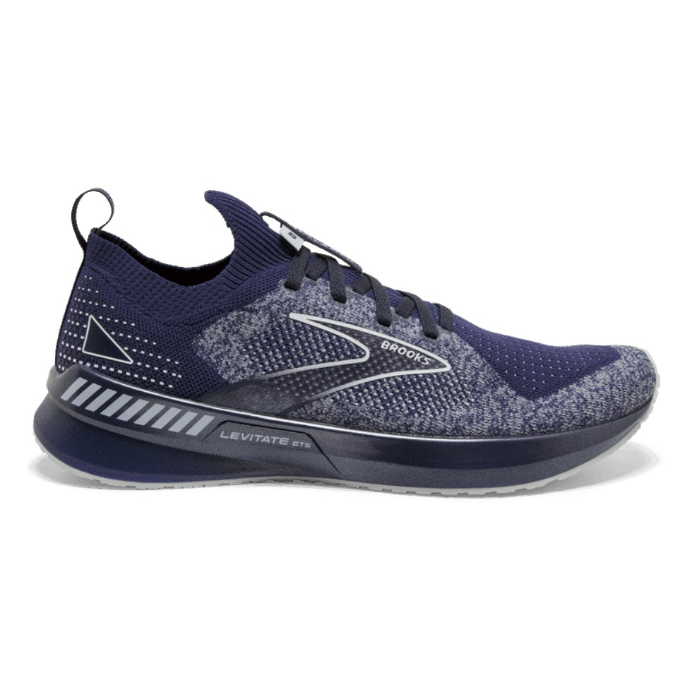 Brooks Levitate Stealthfit GTS 5 Peacoat-Grau