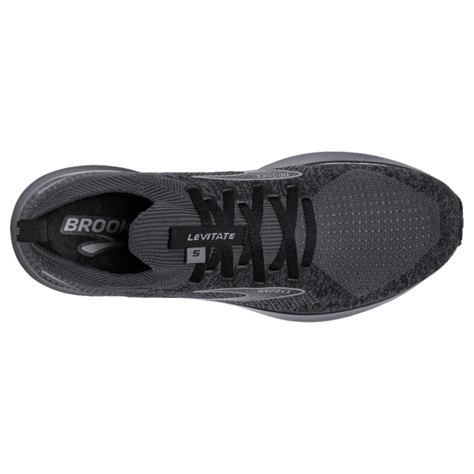 Brooks Levitate Stealthfit 5 Schwarz-Ebenholz-Grau