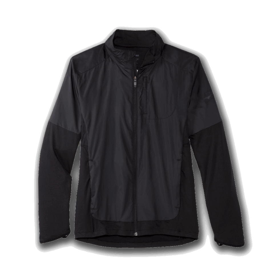 Brooks Fusion Hybridjacke Schwarz