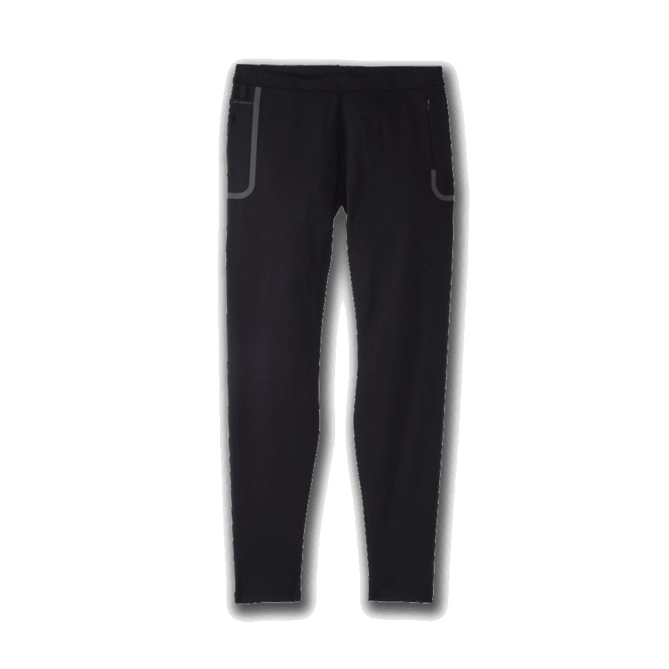 Brooks Momentum Thermostrumpfhose Schwarz