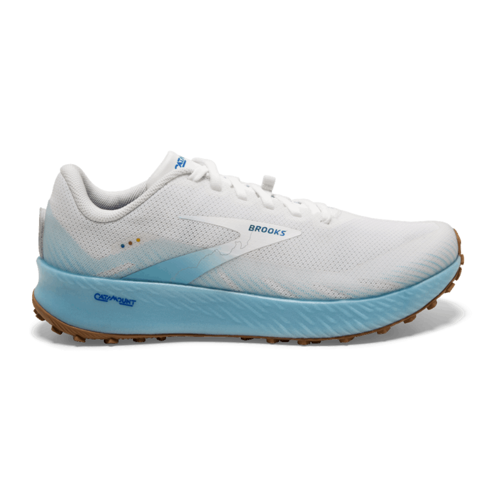Brooks Catamount Damen Weiß-blau
