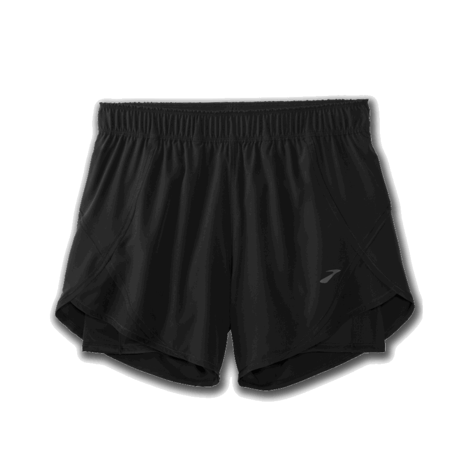 Brooks Chaser 5" 2-in-1 Kurz Schwarz