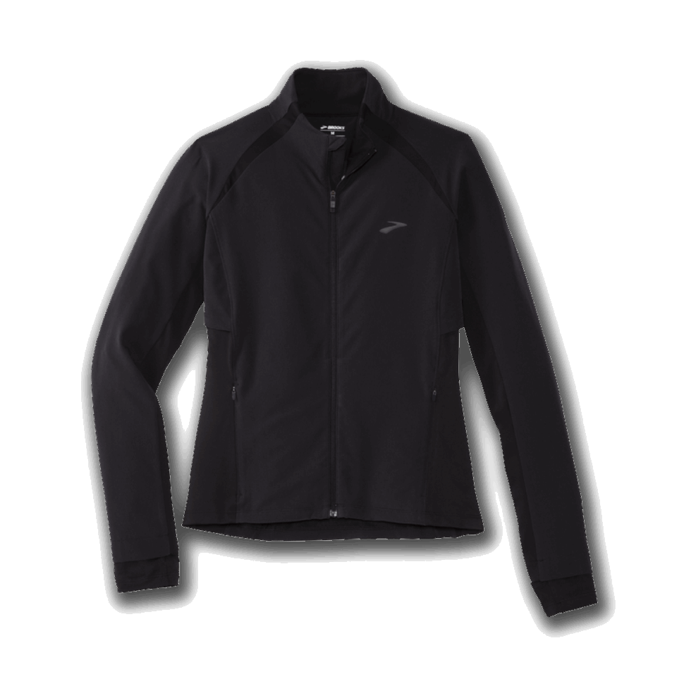 Brooks Fusion Hybrid Jacke Damen Schwarz