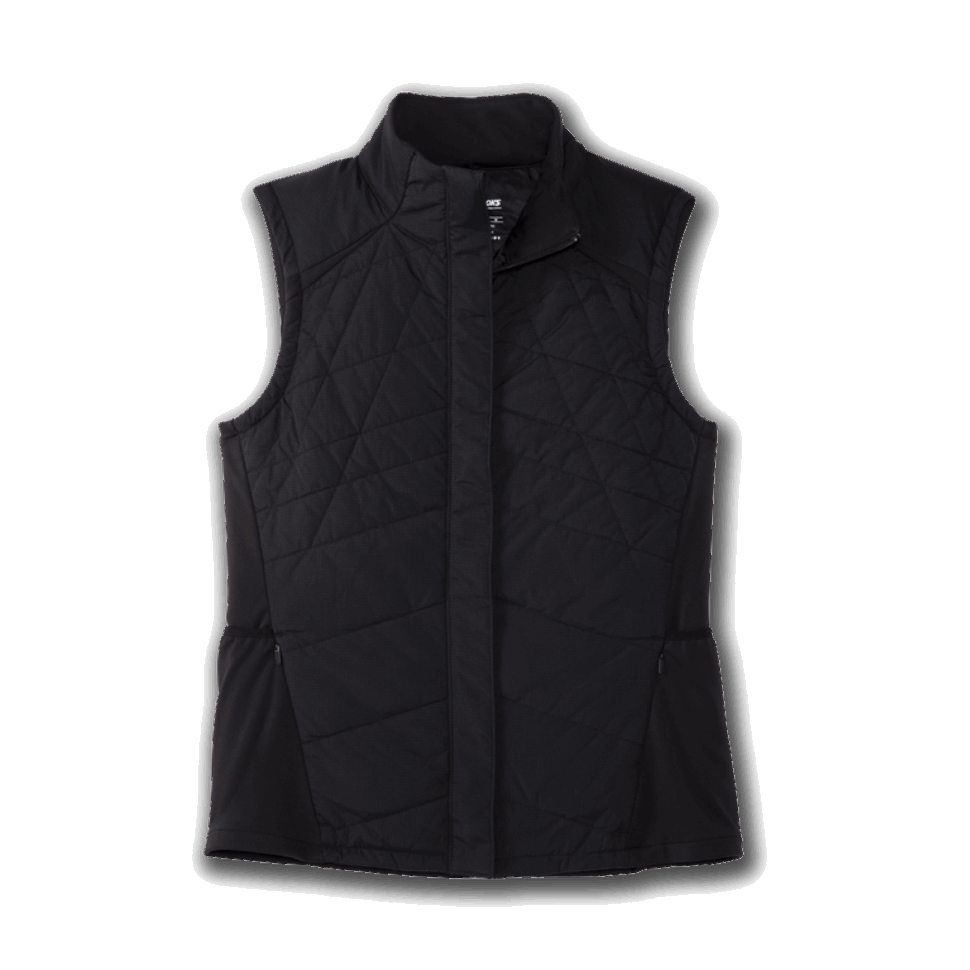 Brooks Shield Hybrid Weste Damen Schwarz