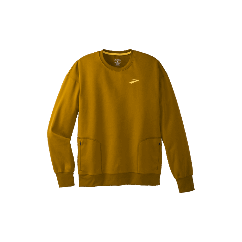 Bäche Laufen Innerhalb Des Dunklen Senfs Des Sweatshirts