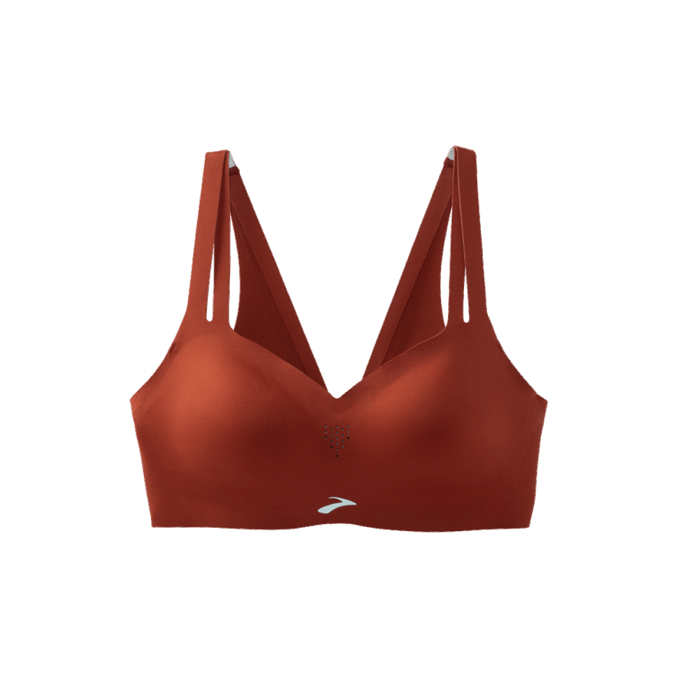 Brooks Dare Strappy Run BH Kupfer-eisblau
